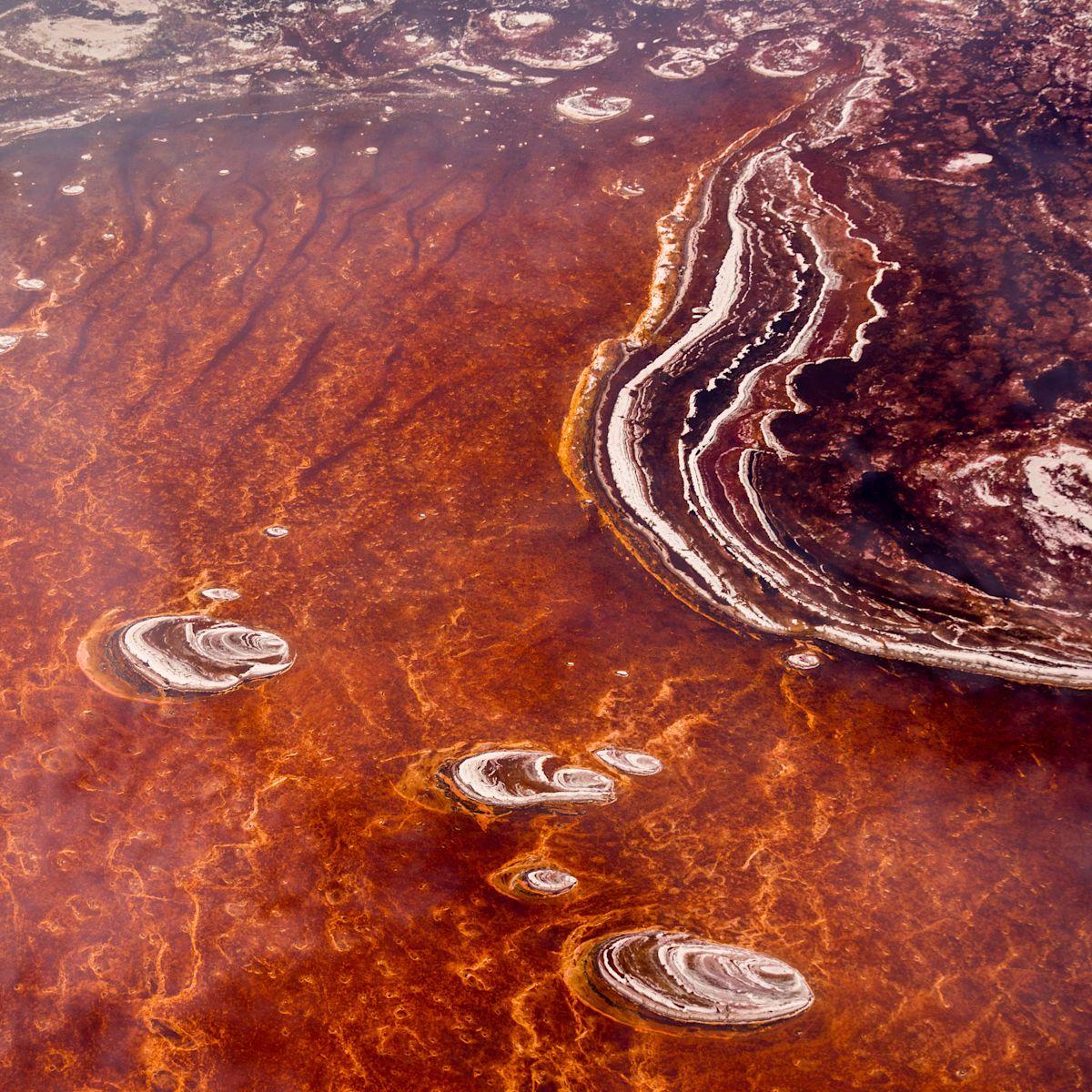 Salt Formations at Lake Natron